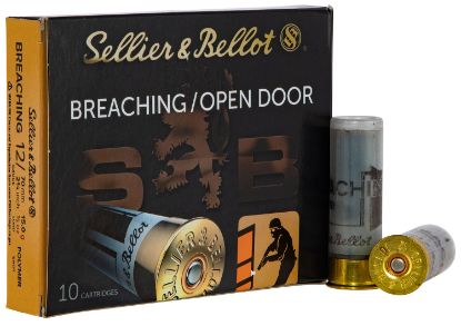 Picture of Sellier & Bellot Sb12br Breaching 12 Gauge 2.75" 1/2 Oz 10 Per Box/ 25 Case 