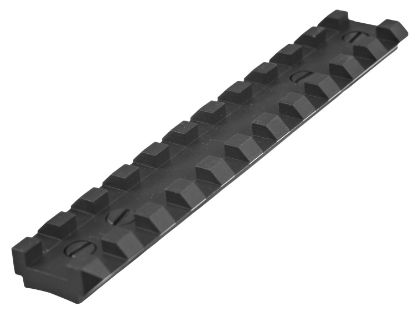 Picture of Ruger 90465 Picatinny Rail Black Anodized Steel Fits Ruger 10/22/Charger Pistol 