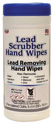 Picture of Birchwood Casey 32440 Lead Scrubber 8" X 6" Wipes 40 Per Pkg 