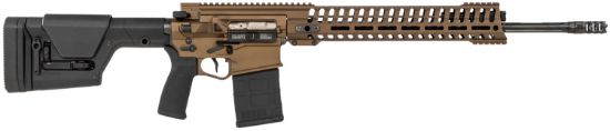 Picture of Patriot Ordnance Factory 01565 Revolution Gen4 6.5 Creedmoor 20" 20+1 Burnt Bronze Adjustable Magpul Prs Stock 14.5" M-Lok 