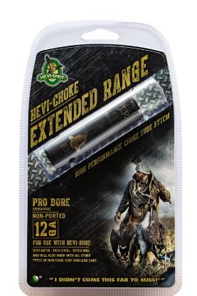 Picture of Hevi-Shot 85619 Hevi-Choke Waterfowl Combo Rem Probore 12 Gauge Extended Range 17-4 Stainless Steel Black (Non-Ported) 