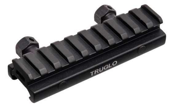 Picture of Truglo Tg8970b Picatinny Riser Mount Matte Black Anodized 