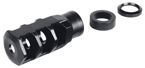 Picture of Sig Sauer Kittrdcomp Tread Compensator Black Steel With 1/2" 28 Tpi Threads For 5.56X45mm Nato M400 Tread 