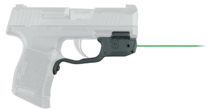 Picture of Crimson Trace 0181601 Lg-422G Laserguard Green Laser Sight Black Sig Sauer P365 