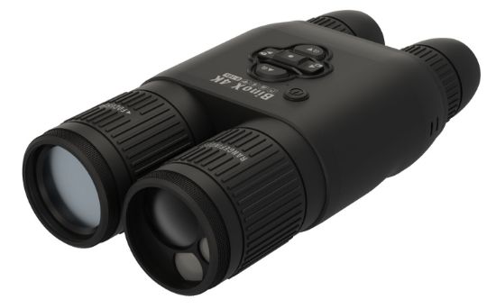 Picture of Atn Dgbnbn4klrf Binox 4K Night Vision Black 4-16X 40Mm 600 Lp/Mm Resolution Features Smart Day/Night Bino W/Rangefinder 