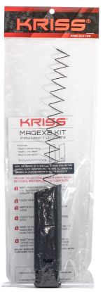 Picture of Kriss Usa Kvamx2k90bl00 Mag-Ex2 Extension Kit Extended 9Mm Luger 40Rd Compatible W/Glock 17 Gen3-5 17Rd Magazines Black Polymer 