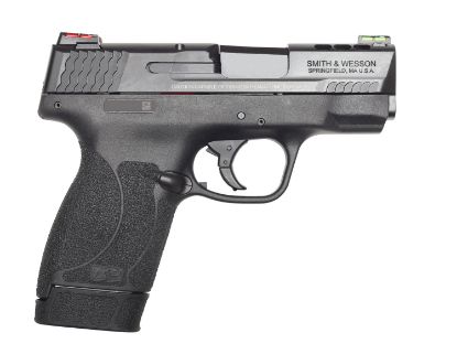 Picture of Smith & Wesson 12473 Performance Center M&P Shield M2.0 45 Acp 3.30" 6+1,7+1 Matte Black Black Armornite Stainless Steel Slide Black Polymer Grip (No Manual) 