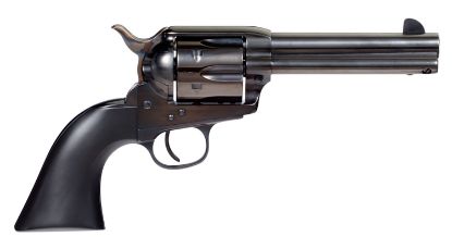 Picture of Taylors & Company 555161 Devil Anse 45 Colt (Lc) Caliber With 4.75" Blued Finish Barrel, 6Rd Capacity Blued Finish Cylinder, Color Case Hardened Finish Steel Frame & Matte Black Wood Grip 