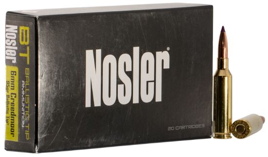 Picture of Nosler 40052 Ballistic Tip 6Mm Creedmoor 95 Gr Spitzer Ballistic Tip 20 Per Box/ 10 Case 