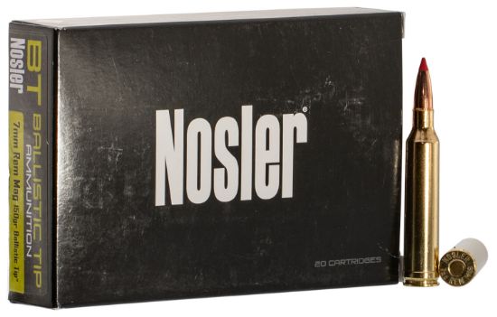 Picture of Nosler 40045 Ballistic Tip 7Mm Rem Mag 150 Gr Spitzer Ballistic Tip 20 Per Box/ 10 Case 