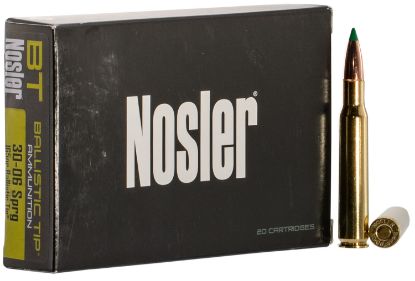 Picture of Nosler 40043 Ballistic Tip 30-06 Springfield 165 Gr Spitzer Ballistic Tip 20 Per Box/ 10 Case 