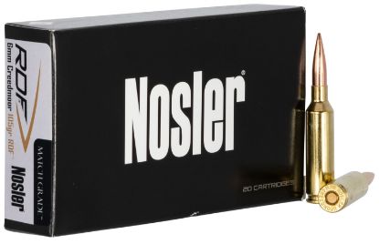 Picture of Nosler 60135 Match Grade Rdf 6Mm Creedmoor 105 Gr Rdf Hollow Point Boat Tail 20 Per Box/ 10 Case 