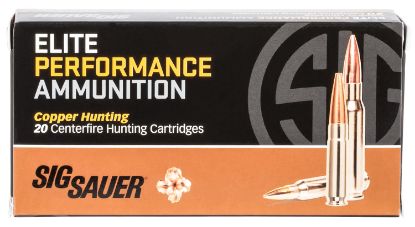 Picture of Sig Sauer E243h120 Elite Copper Hunting 243 Win 80 Gr Copper Solid 20 Per Box/ 10 Case 