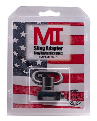 Picture of Midwest Industries Mctar08hd Quick Detach Front Sling Adapter Hd Black Aluminum 