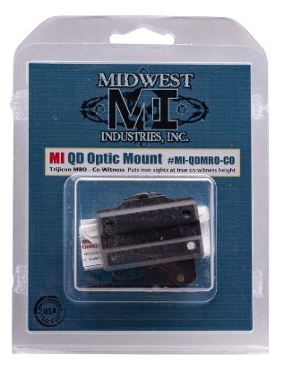 Picture of Midwest Industries Miqdmroco Trijicon Mro Qd Mount Black Hardcoat Anodized 