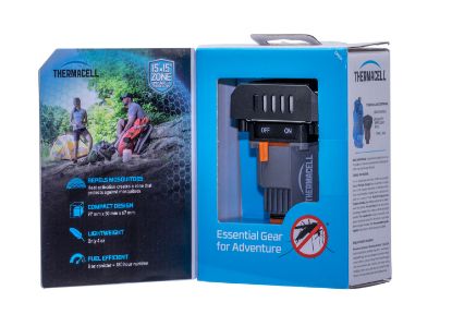 Picture of Thermacell Mrbpr Backpacker Gray Effective 15 Ft Odorless Scent Repels Mosquito 4 Oz Effective Up To 90 Hours 
