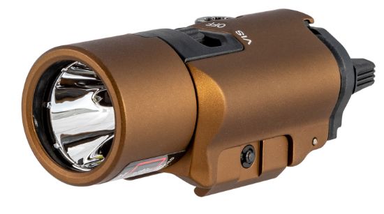 Picture of Streamlight 69191 Tlr-Vir Ii Gun Light Coyote Anodized 300 Lumens White Led/Ir Laser 