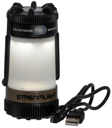 Picture of Streamlight 44956 Siege X Multi-Function Lantern 30/325, Flashlight 40/300, Nv Red 1.6 Lumens Red/White Led Bulb Coyote 155 Meters Beam 