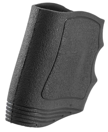 Picture of Pachmayr 05125 Gripper Made Of Rubber With Black Finish, Finger Grooves & Slip-On Design For Universal Handgun 