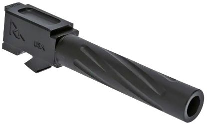 Picture of Rival Arms Ra20g201a Precision Drop-In Barrel 9Mm Luger 4.02" Black Pvd Finish 416R Stainless Steel Material With Fluting For Glock 19 Gen3-4 