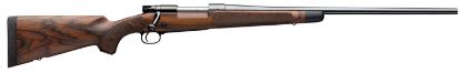 Picture of Winchester Repeating Arms 535239220 Model 70 Super Grade 308 Win Caliber With 5+1 Capacity, 22" Barrel, High Polished Blued Metal Finish & Aaa French Walnut Stock Right Hand (Full Size) 