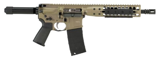 Picture of Lwrc Icdip5ck10 Individual Carbine Direct Impingement 5.56X45mm Nato 30+1 10.50" Barrel, Exclusive Flat Dark Earth Cerakote Receiver, Buffer Tube Stock, Magpul Moe Grip, Optics Ready 