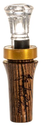 Picture of Duck Commander Dcprob Pro Series Bocote Open Call Double Reed Mallard Hen Sounds Attracts Ducks Brown Wood 