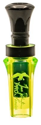 Picture of Duck Commander Dcproac Jase Pro Series Open Call Double Reed Mallard Hen Sounds Attracts Ducks Chartreuse Acrylic 