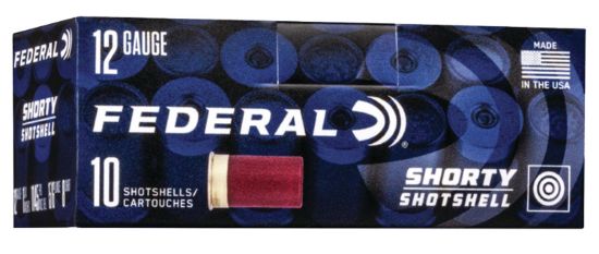 Picture of Federal Sh1298 Shorty 12 Gauge 1.75" 15/16 Oz 8 Shot 10 Per Box/ 10 Case 