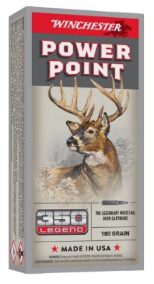 Picture of Winchester Ammo X3501 Power-Point 350 Legend 180 Gr Power Point 20 Per Box/ 10 Case 