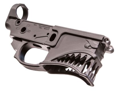 Picture of Sharps Bros Sblr01 Hellbreaker Stripped Lower Multi-Caliber Black Anodized Finish 7075-T6 Aluminum Material Compatible W/Mil-Spec Ar-15 Internal Parts 