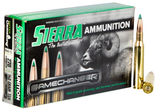 Picture of Sierra A444003 Gamechanger 270 Win 140 Gr Sierra Tipped Gameking 20 Per Box/ 10 Case 