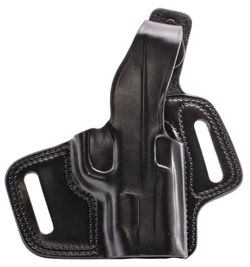 Picture of Galco Fl662b Fletch Owb Black Leather Belt Slide Fits Springfield Xds Fits Taurus G2s Right Hand 