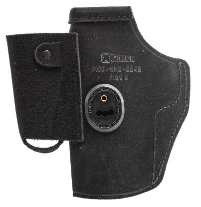 Picture of Galco Wk2224b Walkabout 2.0 Iwb Black Leather Compatible W/ Glock 17 Gen1-5/22 Gen2-5 Uniclip/Stealth Clip Mount Ambidextrous 