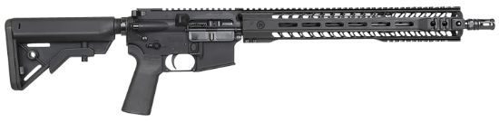 Picture of Radical Firearms Fr16556soc15mhr Forged Mhr 5.56X45mm Nato 16" 30+1 Black Anodized Black 6 Position B5 Bravo Adjustable Stock Black Polymer Grip Right Hand 