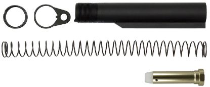 Picture of Cmc Triggers 81626 Carbine Buffer Tube Kit Mil-Spec 6 Position Ar-15 Black Anodized 7075-T6 Aluminum 