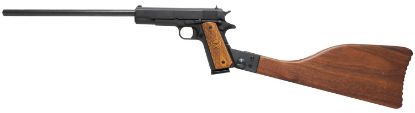 Picture of Iver Johnson Arms 1911A1carbine 1911 A1 Carbine 45 Acp 8+1 16.13" Black Oxide Black, Oxide Steel Receiver, Walnut Wood Removable Stock, Walnut Diamond Checkered Grip 