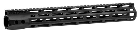 Picture of Wilson Combat Trmlok15 M-Lok Rail Ar-15 Black Hardcoat Anodized 6005A-T5 Aluminum 15" M-Lok 