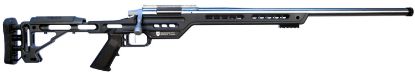 Picture of Masterpiece Arms 65Cmpmrrhblkpba Pmr 6.5 Creedmoor 10+1 24" Stainless Steel Polished Black Aluminum Black V-Bedded Ba Hybrid Chassis Stock Right Hand 