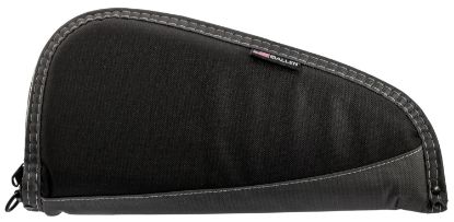 Picture of Allen 44413 Deluxe Handgun Case Black W/Gray Trim, Foam Padding, Non-Absorbent Lining & Lockable Zipper 13" L 