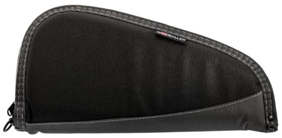 Picture of Allen 44413 Deluxe Handgun Case Black W/Gray Trim, Foam Padding, Non-Absorbent Lining & Lockable Zipper 13" L 