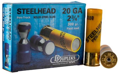 Picture of Ddupleks Usa 20M21 Steelhead Pen-Track 20 Gauge 2.75" 11/16 Oz Slug Shot 5 Per Box/ 50 Case 