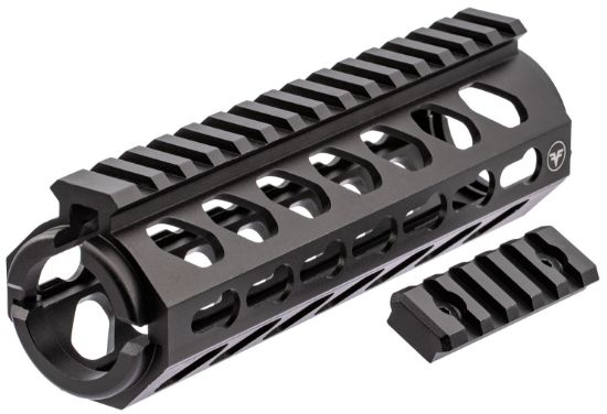 Picture of Firefield Ff34053 Edge Handguard 6.62" 2- Piece Keymod, Carbine Style Made Of 6061-T6 Aluminum With Black Matte Finish For Ar-15 