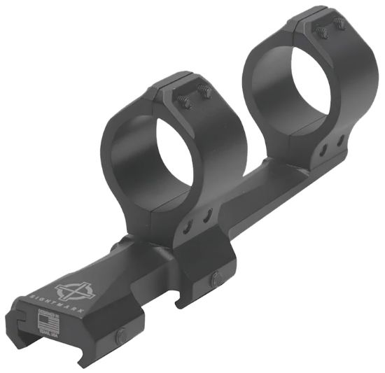 Picture of Sightmark Sm34019 Tactical 30Mm Fixed Cantilever Scope Mount/Ring Combo Matte Black 