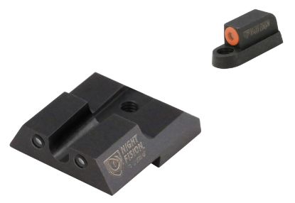 Picture of Night Fision Czu076007ogzg Tritium Night Sights For Cz-Usa Black| Green Tritium Orange Ring Front Sight Green Tritium Black Ring Rear Sight 