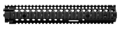Picture of Daniel Defense 0100408001006 M4a1 Ris Ii Handguard 12.25" 2-Piece, Free-Floating Style Made Of 6061-T6 Aluminum With Black Anodized Finish & Picatinny Rail For Ar-15 