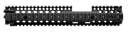 Picture of Daniel Defense 0100408030006 M4a1 Fsp Ris Ii Handguard 12.25" 2-Piece, Free-Floating Style Made Of 6061-T6 Aluminum With Black Anodized Finish & Picatinny Rail For Ar-15 