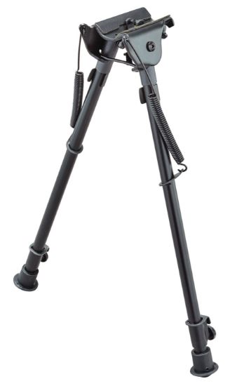 Picture of Champion Targets 40854 Standard Bipod 6-9" Swivel Stud Attachment & Vertical Adjustment Black Aluminum 