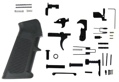 Picture of Tacfire Lpk01usa Ar-15 Parts Kit Ar-Platform Black A2 Grip Black 