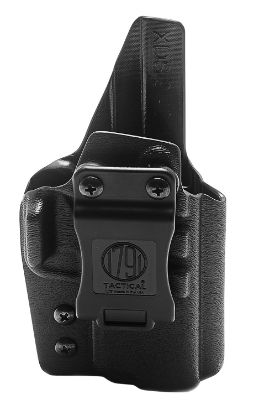 Picture of 1791 Gunleather Taciwbxdsblkr Tactical Kydex Iwb Black Kydex Belt Clip Fits Springfield Xd-S 